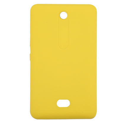Battery Back Cover for Nokia Asha 501 (Yellow)