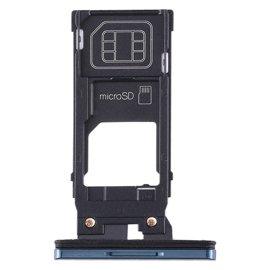 SIM Card Tray + Micro SD Card Tray for Sony Xperia XZ3(Green)