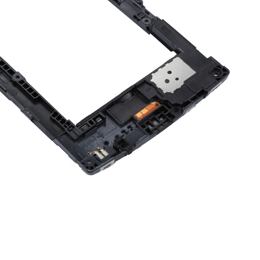 for LG C90 H500 Middle Frame Bezel with Speaker Ringer Buzzer & Rear Camera Lens & Home Button