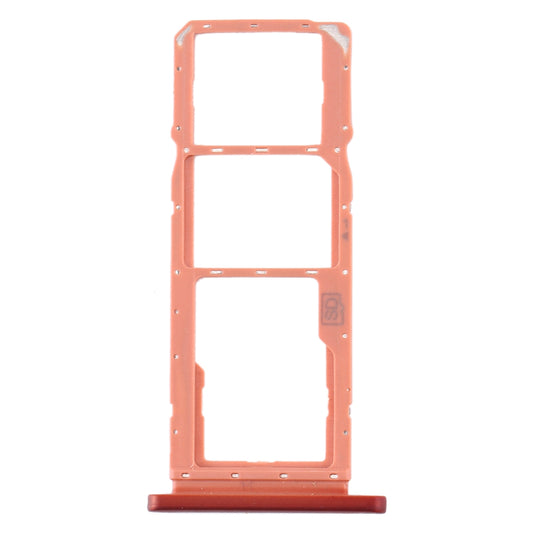 SIM Card Tray + SIM Card Tray + Micro SD Card Tray for Nokia 7.2 / 6.2 TA-1196 TA-1198 TA-1200 TA-1187 TA-1201(Orange)