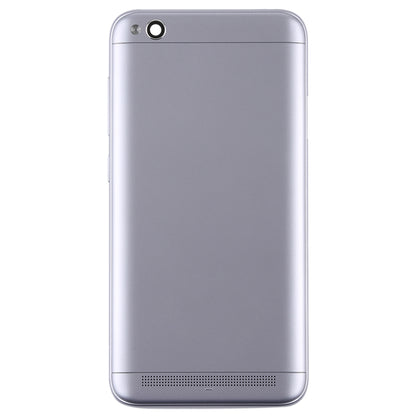 Battery Back Cover with Camera Lens Frame & Side Keys for Xiaomi Redmi 5(Grey)