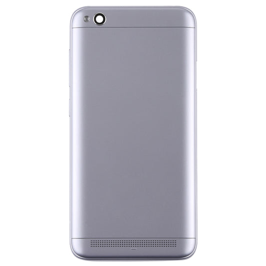 Battery Back Cover with Camera Lens Frame & Side Keys for Xiaomi Redmi 5(Grey)