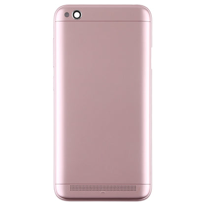 Battery Back Cover with Camera Lens Frame & Side Keys for Xiaomi Redmi 5A(Rose Gold)