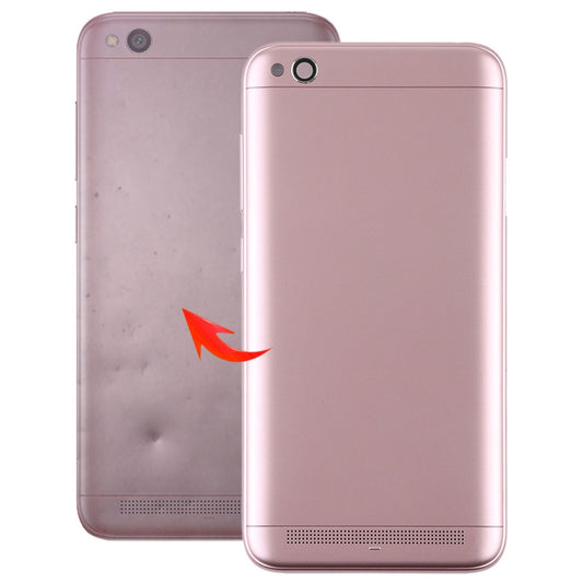 Battery Back Cover with Camera Lens Frame & Side Keys for Xiaomi Redmi 5A(Rose Gold)
