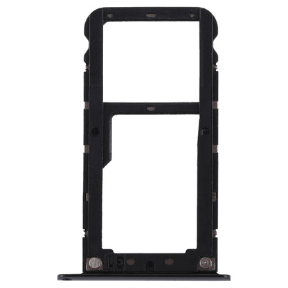 2 SIM Card Tray / Micro SD Card Tray for Xiaomi Redmi 5 Plus(Black)