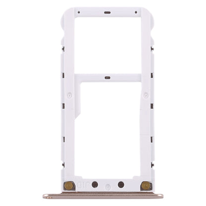 2 SIM Card Tray / Micro SD Card Tray for Xiaomi Redmi 5 Plus(Gold)