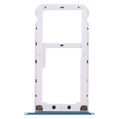 2 SIM Card Tray / Micro SD Card Tray for Xiaomi Redmi 5 Plus(Blue)