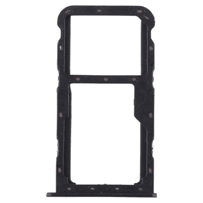 SIM Card Tray + SIM Card Tray / Micro SD Card Tray for Huawei Honor Play 7X (Black)