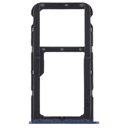 SIM Card Tray + SIM Card Tray / Micro SD Card Tray for Huawei Honor Play 7X (Blue)