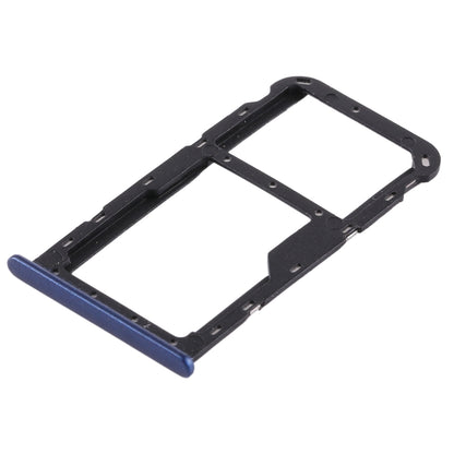 SIM Card Tray + SIM Card Tray / Micro SD Card Tray for Huawei Honor Play 7X (Blue)