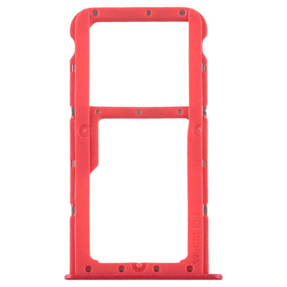 SIM Card Tray + SIM Card Tray / Micro SD Card Tray for Huawei Honor Play 7X (Red)
