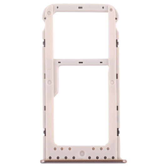 SIM Card Tray + SIM Card Tray / Micro SD Card Tray for Huawei Honor V9 Play (Gold)