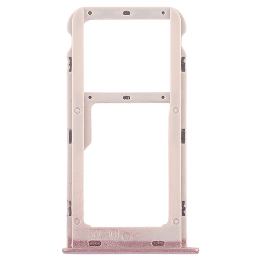 SIM Card Tray + SIM Card Tray / Micro SD Card Tray for Huawei Honor 6A (Pink)