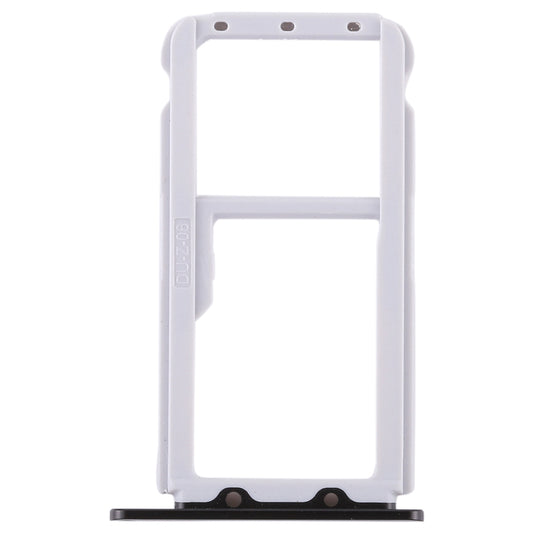 SIM Card Tray + SIM Card Tray / Micro SD Card Tray for Huawei Honor V9 (Black)