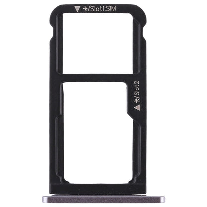 SIM Card Tray + SIM Card Tray / Micro SD Card Tray for Huawei Enjoy 6s (Grey)