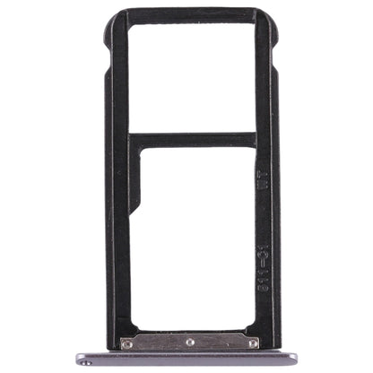 SIM Card Tray + SIM Card Tray / Micro SD Card Tray for Huawei Enjoy 6s (Grey)