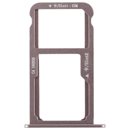 SIM Card Tray + SIM Card Tray / Micro SD Card for Huawei G9 Plus (Mocha Gold)