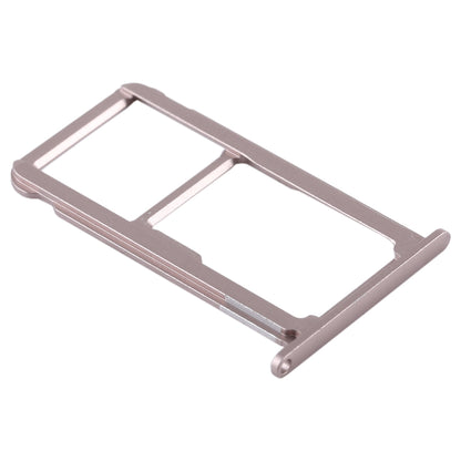 SIM Card Tray + SIM Card Tray / Micro SD Card for Huawei G9 Plus (Mocha Gold)