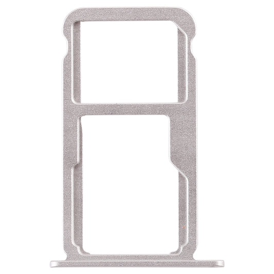 SIM Card Tray + SIM Card Tray / Micro SD Card for Huawei Honor 8 (Silver)