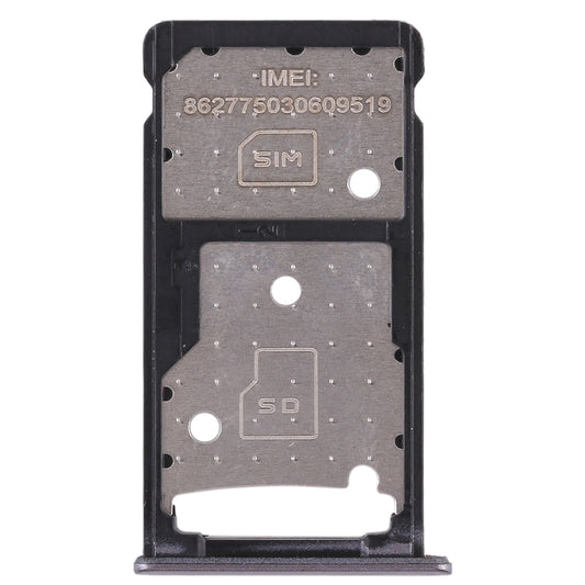 SIM Card Tray + SIM Card Tray / Micro SD Card Tray for Huawei Honor 5c (Grey)