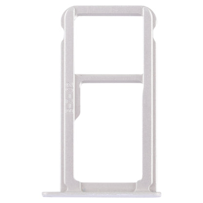 SIM Card Tray + SIM Card Tray / Micro SD Card for Huawei P9 Plus(White)