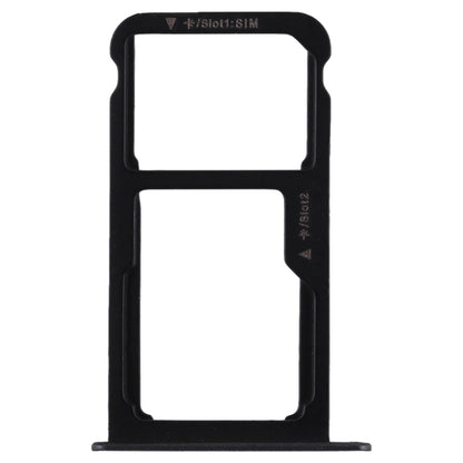 SIM Card Tray + SIM Card Tray / Micro SD Card for Huawei P9 Lite(Black)