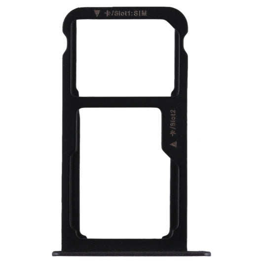 SIM Card Tray + SIM Card Tray / Micro SD Card for Huawei P9 Lite(Black)