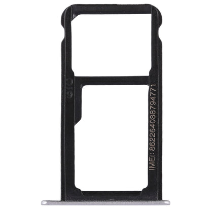 SIM Card Tray + SIM Card Tray / Micro SD Card for Huawei P9 Lite(Silver)