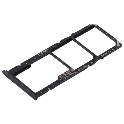 2 SIM Card Tray + Micro SD Card Tray for Huawei Enjoy 8 Plus(Black)
