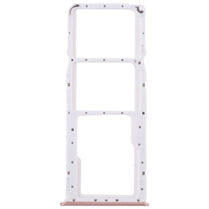2 SIM Card Tray + Micro SD Card Tray for Huawei Enjoy 8 Plus(Pink)