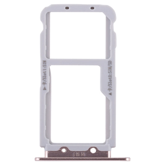 2 SIM Card Tray / Micro SD Card Tray for Huawei Nova 2s(Gold)