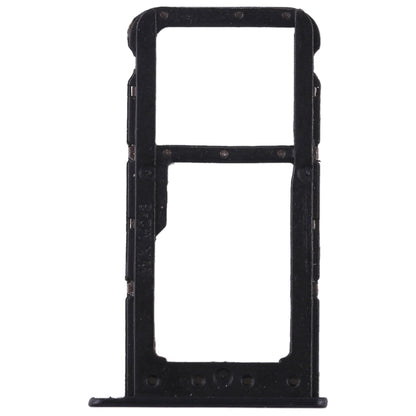 SIM Card Tray + SIM Card Tray / Micro SD Card for Huawei Honor 9 Lite(Black)