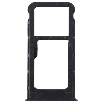 SIM Card Tray + SIM Card Tray / Micro SD Card for Huawei P smart (Enjoy 7S) (Black)