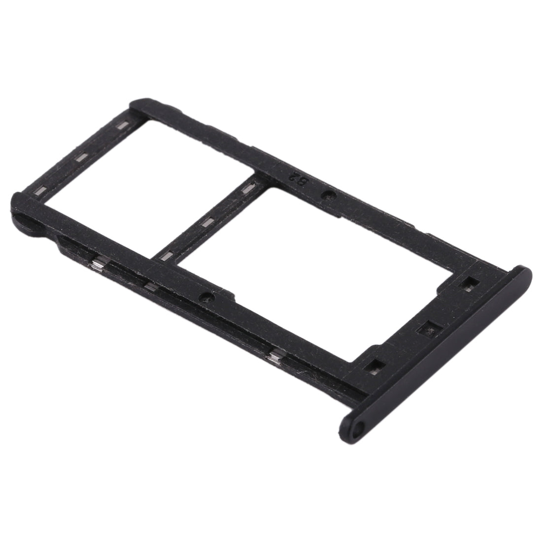 SIM Card Tray + SIM Card Tray / Micro SD Card for Huawei Enjoy 7 (Black)