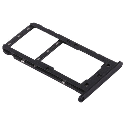 SIM Card Tray + SIM Card Tray / Micro SD Card for Huawei Enjoy 7 (Black)