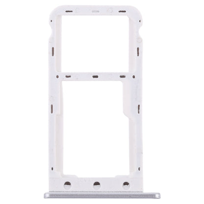 SIM Card Tray + SIM Card Tray / Micro SD Card for Huawei Enjoy 7 (Silver)