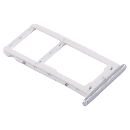 SIM Card Tray + SIM Card Tray / Micro SD Card for Huawei Enjoy 7 (Silver)