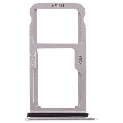 SIM Card Tray + SIM Card Tray / Micro SD Card for Huawei Mate 10 (Silver)