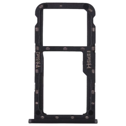 SIM Card Tray + SIM Card Tray / Micro SD Card for Huawei Maimang 6(Black)