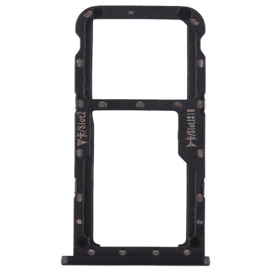 SIM Card Tray + SIM Card Tray / Micro SD Card for Huawei Maimang 6(Black)