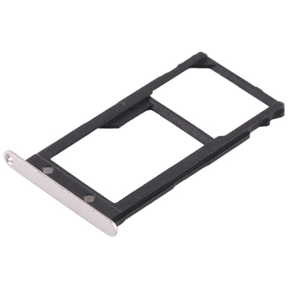SIM Card Tray + SIM Card Tray / Micro SD Card for Huawei G8 (Silver)