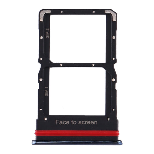 SIM Card Tray + SIM Card Tray for Xiaomi Mi 10 Lite 5G (Black)