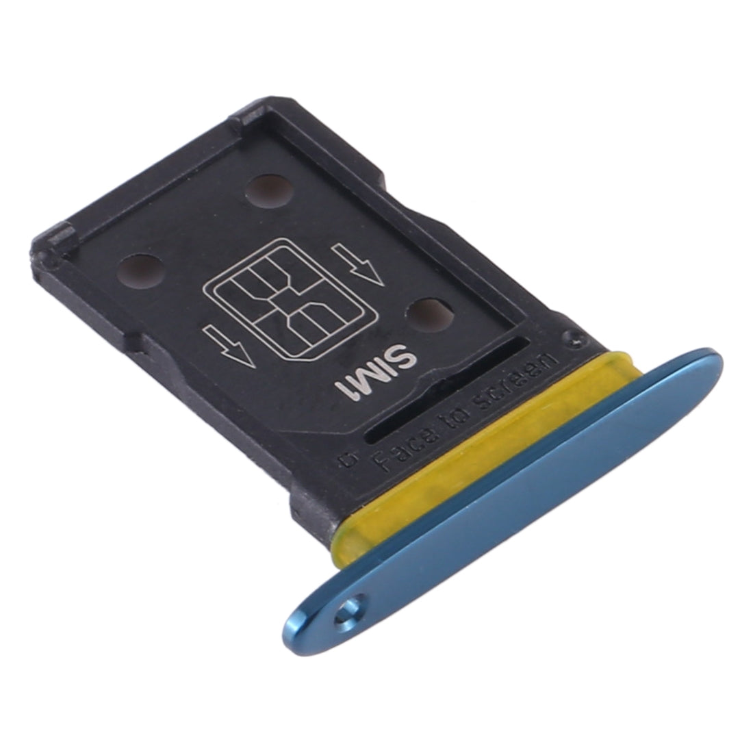 For OPPO Find X2 SIM Card Tray (Blue)