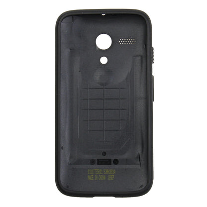 Original Anti-shock Battery Back Cover for Motorola Moto G (Black)