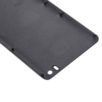 For Xiaomi Mi Note Plastic Battery Back Cover(Black)