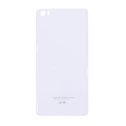 For Xiaomi Mi Note Plastic Battery Back Cover(White)