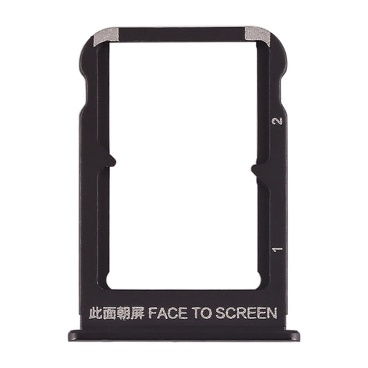 SIM Card Tray + SIM Card Tray for Xiaomi Mi Mix 3 (Black)