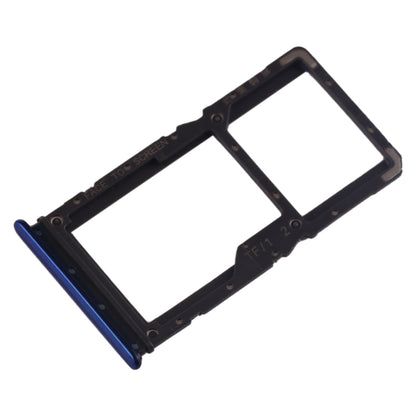 SIM Card Tray + SIM Card Tray / Micro SD Card Tray for Xiaomi Redmi Note 7 / Redmi Note 7 Pro(Blue)