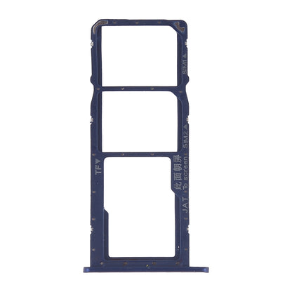SIM Card Tray + SIM Card Tray + Micro SD Card for Huawei Honor Play 8A (Blue)