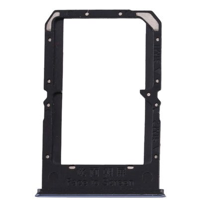 For OPPO Reno3/K7 5G/Find X2 Lite SIM Card Tray + SIM Card Tray(Blue)